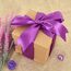 TONIFUL 1-1/2 Inch (40mm) x 100 Yards Purple Wide Satin Ribbon Solid Fabric Ribbon for Gift Wrapping Chair Sash Valentine's Day Wedding Birthday Party Decoration Hair Floral Craft Sewing