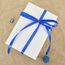 TONIFUL 3/8 Inch x 100yds Royal Blue Satin Ribbon Thin Solid Fabric Ribbons Roll for Gift Wrapping Invitation Floral Hair Balloons Craft Sewing Party Wedding Popsicles Decoration