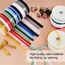 Toniful Satinband, dünnes, einfarbiges Stoffband für Einladungen, Geschenkverpackungen, Schleifenherstellung, Blumensträuße, Valentinstags-, Hochzeits-, Party-Dekoration, 1,27 cm x 91 m, Silberfarben
