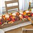 FEPITO 56 Stück Herbst Thanksgiving-Dekorationen, Mini Artificial Kürbisse und Tannenzapfen, Blätter und Eicheln für Party- und Dekorationsausstattung, Halloween und Thanksgiving