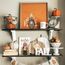 Gehydy Deko Herbst Wichtel Figuren 2er Set Herbstdeko Wichtel Dekoration Autumn Zubehör für Home Küche