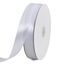 TONIFUL Satinband weiß 25mm, 91 Meters Dekoration Geschenkband Fein Schleifenband, Stoffband für Hochzeit, Taufe und Geburtstag Geschenke Der Valentinstag Verpackung von Geschenken