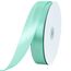 Toniful Satinband, dünnes, einfarbiges Satinband für Geschenkverpackungen, Basteln, Haarschleifen, Hochzeitsdekoration, Einladungskarten, Blumensträuße, 2,5 cm x 91 m, Blaugrün, Türkis, Blau