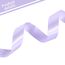 Toniful Satinband, dünnes, einfarbiges Satinband für Geschenkverpackungen, Basteln, Haarschleifen, Hochzeitsdekoration, Einladungskarten, Blumensträuße, Weihnachten, 2,5 cm x 91 m, Hellviolett