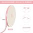 TONIFUL 3/8 Inch x 100yds Light Pink Satin Ribbon Thin Solid Fabric Ribbons Roll for Valentine's Day Gift Wrapping Invitation Floral Hair Balloons Craft Sewing Party Wedding Popsicles Decoration