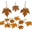 12er Set Herbstdeko Blatt Blätter Rost Dekohänger Anhänger Hängedeko Herbst Dekoration Herbstblätter (12er Set Herbstblätter Anhänger)