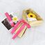 TONIFUL Satin Geschenkband Knallrosa Neon Rosa 2,5cm x 91m, 1 Rolle Schleifenband für Geschenkverpackung und Partydekoration, Hochwertiges Geschenkband Geburtstagsparty