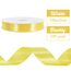Toniful Satinband, dünne, einfarbige Stoffbänder für Geschenkverpackungen, Bastelarbeiten, Schleifen, Einladungen, Blumensträuße, Weihnachts-, Hochzeitsfeier-, Valentinstagsdekoration, 2,2 cm x 91 m