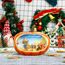 Thanksgiving Dekoration Kürbis, Weihnachten Schneekugel mit wirbelndem Glitzer, Kürbis Tischakzent für Herbst Ernte Weihnachten Winter Dekorationen, Thanksgiving Kürbis Herbst Ernte für Heimdekoration