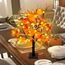 Künstlicher Herbst beleuchteter Ahornbaum 24 LED Kürbislichter Halloween Thanksgiving Dekorationen Tischlichter Batteriebetrieben fürDekoration Hochzeit Party Geschenke Indoor Outdoor Ernte Home Decor