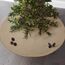 120 cm Weihnachtsbaum Decke Jute, Weihnachtsbaum Rock Rund, Leinen Tannenbaum Decke Weihnachtsbaumdecke für Winter, Herbst, Thanksgiving, Halloween, Neujahr, Party, Weihnachtsdeko