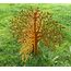 LB H&F Gartenstecker LEBENSBAUM 2tlg. 3D Baum 40x38cm zum stecken Gartendeko Deko Dekoration aus 2 Steckelementen Metall Rost Edelrost