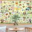 Moxled 9 Blatt Fensterbilder Frühling Selbstklebend - Fensterdeko Frühling Fenstersticker Kleintiere Hund Schmetterlinge Vögel Blumen Fensteraufkleber Wiederverwendbare für Kinderzimmer Sommer Deko