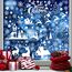 Moxled Fensterbilder Weihnachten Selbstklebend, 148 Weiß Fensterdeko Weihnachten, Wiederverwendbar Statisch Haftende PVC Aufkleber für Fenster Tür Winter Schneeflocken Weihnachtsdeko