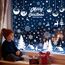 179 Fensterbilder Weihnachten Selbstklebend, Moxled Weiß Fensterdeko Weihnachten, Wiederverwendbar Statisch Haftende PVC Aufkleber für Fenster Tür Winter Schneeflocken Weihnachtsdeko