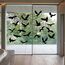 Moxled 20 Fensteraufkleber Vogelschutz, Fenstersticker Vogelaufkleber für Fensterscheiben Schwarz, Wiederverwendbar Statisch Haftende PVC Vogelschutz Aufkleber Fenster Fensterbilder Selbstklebend
