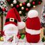 ACAREY Weihnachtsdeko Wichtel, 2 Stück Weihnachten Deko Wichtel Strickmütze mit Bommeln, Weihnachtsdeko Innen Weihnachtsdeko Amerikanisch Wichtel, Weihnachten Wichtel Set für Weihnachts Fenster