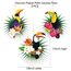 SUNBEAUTY Hawaii Party Deko Sommer Party Dekorationen Gartenparty Geburtstagsdeko Tropische Vogel Grün Blatt Girlande Papier Laternen für Tropische Sommer Beach Party Deko