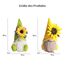 ENLACE Frühling Sonnenblume Biene Wichtel, Handgefertigte Gefüllte Gesichtslose Puppe Zwerg Dekorationen Frühlingsdeko, Sonnenblume Deko für Home Farmhouse Kitchen Decor, 2 Stück
