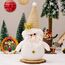 ACAREY Weihnachtsdeko Wichtel, 2 Stück Weihnachten Deko Schneemann Wichtel, Plüsch Weihnachtsmann Figuren Weihnachtswichtel für Weihnachtsdeko Innen, Adventsgesteck Weinachts Baum Tishch Deko