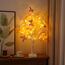 ACAREY Osterdeko Baum Lichter Frühlingsdeko Schmetterlings mit LED Licht, Lichterbaum 24 Warmweiß LEDs Led Baum Innen Batteriebetrieben Künstlicher Baum Osterdekoration Für Frühling Deko