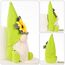 ENLACE Frühling Sonnenblume Biene Wichtel, Handgefertigte Gefüllte Gesichtslose Puppe Zwerg Dekorationen Frühlingsdeko, Sonnenblume Deko für Home Farmhouse Kitchen Decor, 2 Stück