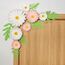 SUNBEAUTY 7 Stück 3D Weiß-Rosa Gänseblümchen Wanddeko,Papier Blumen Deko Künstliche Blumen für Muttertag Wohnzimmer Wanddekoration Schlafzimmer Innen Frühling Deko,Kinderzimmer Deko