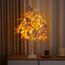 ACAREY Osterdeko Baum Lichter Frühlingsdeko Schmetterlings mit LED Licht, Lichterbaum 24 Warmweiß LEDs Led Baum Innen Batteriebetrieben Künstlicher Baum Osterdekoration Für Frühling Deko