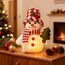 ACAREY Weihnachtsdeko LED Weihnachten Deko Wichtel Beleuchtung, 2 Stück Weihnachtsschneemann Deko Wichtel Plüsch Weihnachtsdeko Weihnachtswichtel Figuren Weihnachten Für Weihnachtens Geschenk