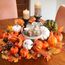 Benjia Kürbis Herbst Deko Dekoration Innen, Weiß und Gold Kürbisse Zierkürbisse Herbstdeko Herbstdekorationen Halloween 102 Stück