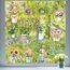 Moxled 9 Blatt Fensterbilder Frühling Blumen Selbstklebend - Fensterdeko Frühling Fenstersticker Topfpflanze Hängend Pflanzen Schmetterlinge Fensteraufkleber Wiederverwendbare für Kinderzimmer Deko
