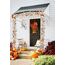 Artiflr Herbstgirlande, Ahornblatt-Dekoration, hängende Rebengirlande, künstliches Herbstlaub, Girlande, Erntedankfest, Dekoration für Zuhause, Hochzeit, Kamin, Party, Weihnachten (weiß)