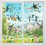 Moxled 9 Blatt Fensterbilder Frühling Vögel Selbstklebend - Fensterdeko Frühling Fenstersticker Blumen Schmetterlinge Sommer Fensteraufkleber Wiederverwendbare für Kinderzimmer Ostern Deko