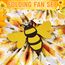 SUNBEAUTY 12 Stück Papierfächer Dekoration Sonnenblumen Geburtstag Hängende Papier Fächer 3D Bienen für Hochzeit Sommer Geburtstag Kinderparty Tea Party Tischdeko Muttertag Deko Classroom Baby Shower