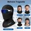 Tavaler Sturmhaube Winter Fahrrad Balaclava Herren/Damen Sturmmaske Winddicht Warm Skimaske für Outdoorsports Motorrad, Radfahren, Snowboarden, Skifahren (DE/NL/SE/PL, Numerisch, 55, 60)