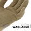 Mechanix Wear - FastFit Coyote Touch Screen Handschuhe (Medium, Braun)