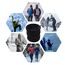 TAGVO Fleece Halswärmer, Winter Thermo Nackenwärmer Schal, Elastische Halsmanschette, Multifunktional Winddichter Ski Halswärmer, Sturmhaubenmaske für Damen und Herren - Universalgröße
