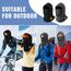 AYPOW Thermo Fleece Sturmhauben Winter, Winddichte Balaclava Gesichtsmaske, Warme Fleecefutter Skimaske Weicht Verstellbare Kapuze Hut Motorrad Fahrrad für Herren Damen Outdoor Skifahren