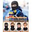 GXCROR Sturmhaube Atmungsaktiv Gesichtshaube Thermal-Skimaske Fahrradmütze Balaclava Motorrad für Jungen und Mädchen