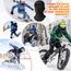 GXCROR Sturmhaube Atmungsaktiv Gesichtshaube Sturmmaske Thermal-Skimaske Fahrradmütze Balaclava Motorrad für Herren und Damen