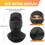 HEGCOIIE Winter Sturmhaube für Herren und Damen,Winddicht Thermo Balaclava Gesichtsmaske Skimaske für Outdoor Sports Radfahren, Skifahren, Motorrad, Fahrrad (Dunkelgrau)