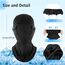 HEGCOIIE Sommer Sturmhaube für Herren und Damen, Kühlung Balaclava Elastisch UV Schutz Atmungsaktiv Gesichtsmaske für Outdoor Sports Radfahren, Motorrad, Fahrrad