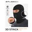 BRUBECK Funktionale Sturmhaube | Skimaske | Motorradmaske | Unisex | Atmungsaktiv | Snowboard | KM00010 | Dunkelblau | Größen: S/M