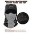 KINGBIKE Sturmhaube Sturmmaske Balaclava Skimaske Warme Gesichtsmaske für Kaltes Wetter Winter Skifahren Snowboarden Motorradfahren Eisfischen Herren Damen Schwarz(Winddicht)