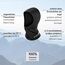 Black Crevice Sturmhaube, schwarz, Gr. L