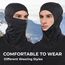 WTACTFUL 3 Stück Sturmhaube Motorrad Sommer Herren Sturmmaske Balaclava Damen Ski Maske Winter Atmungsaktiv Winddicht für Skifahren Snowboarden Motorradmaske Fahren Fahrrad Gesichtsmaske Schwarz