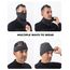 ROCKBROS Multifunktionstuch Winter Halbe Sturmhaube Nackenwärmer Winterdicht Warm Halstuch Schlauchtuch Hochelastisch Atmungsaktiv Gesichtsbedeckung Balaclavas für Radfahren Herren/Damen Dunkelgrau
