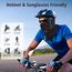 HEGCOIIE Sommer Sturmhaube für Herren und Damen, Kühlung Balaclava Elastisch UV Schutz Atmungsaktiv Gesichtsmaske für Outdoor Sports Radfahren, Motorrad, Fahrrad