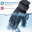 Acdyion Winter Handschuhe, Warm Futter aus Thinsulate Winterhandschuhe Outdoor Thermo-Handschuhe für Herren und Damen (Black, S)