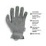 Mechanix Wear - FastFit Wolf Grau Touch Screen Handschuhe (XX-Large, Grau)